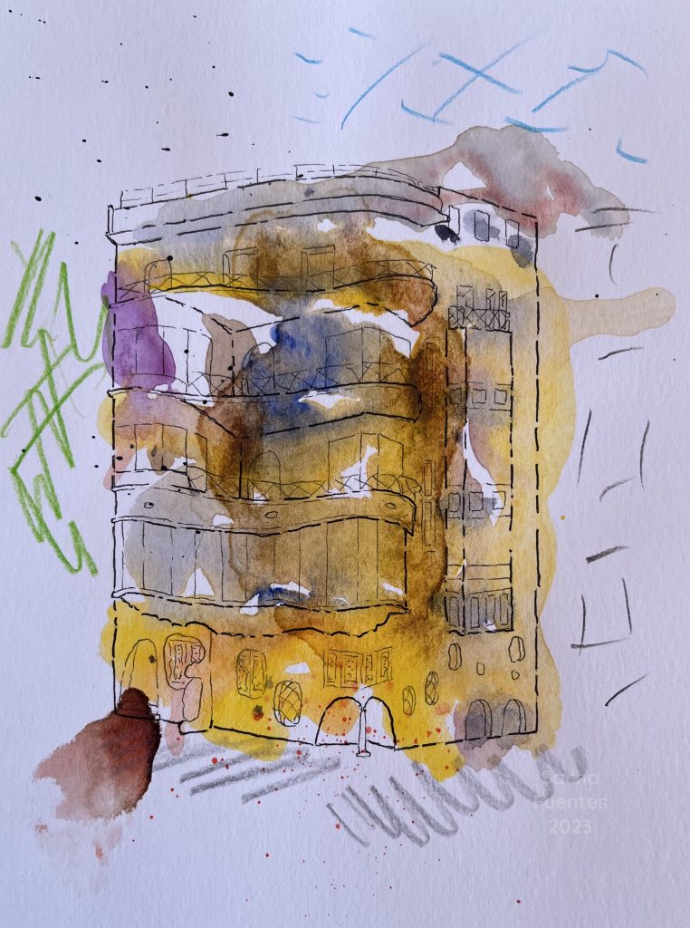 Dibujo Casa Planells